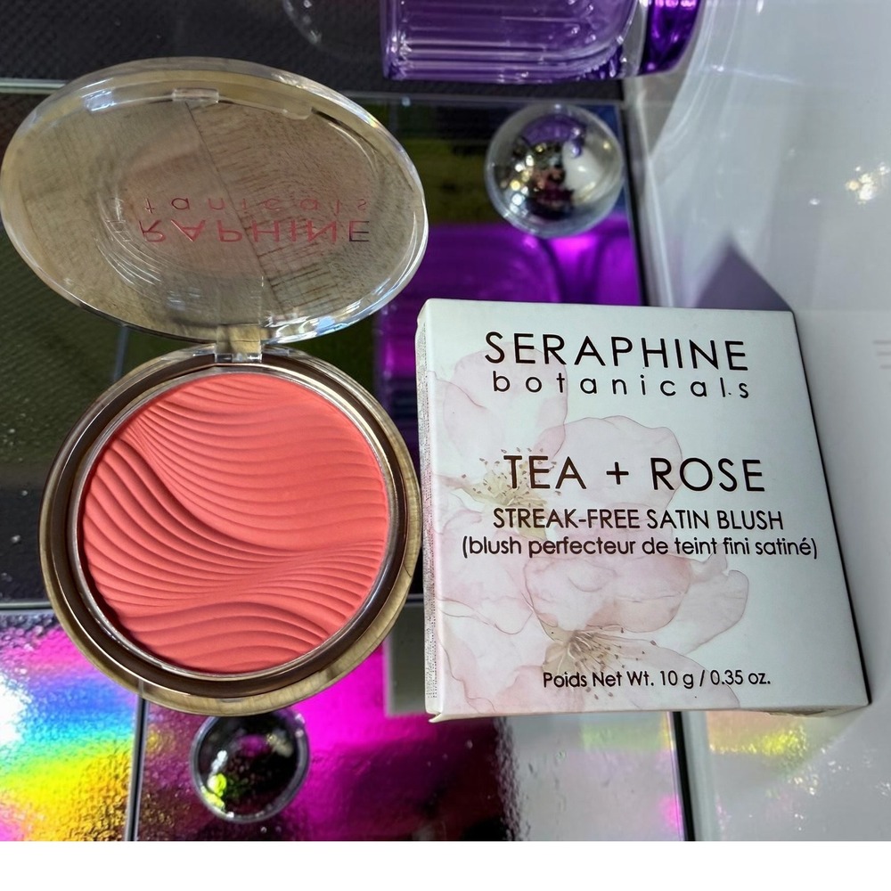 Seraphine Botanicals - Tea + Rose Satin Blush - Shade: Pomegranate - *NIB*
